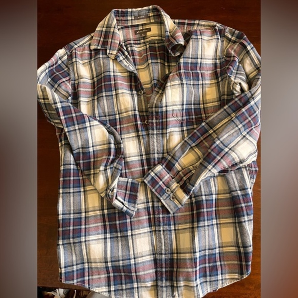 Men’s Eddie Bauer Plaid Shirt